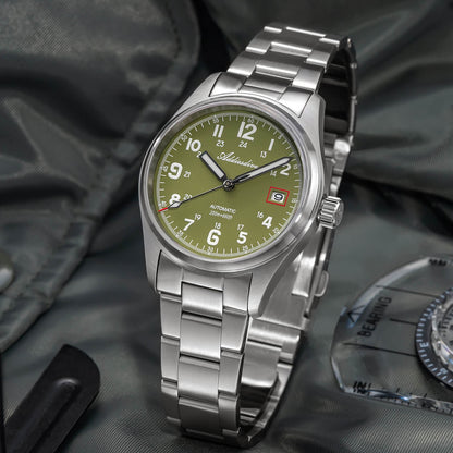 🔥SALDI D'AUTUNNO 🔥ADDIESDIVE 39mm Orologio Explore NH35 Automatico AD2070