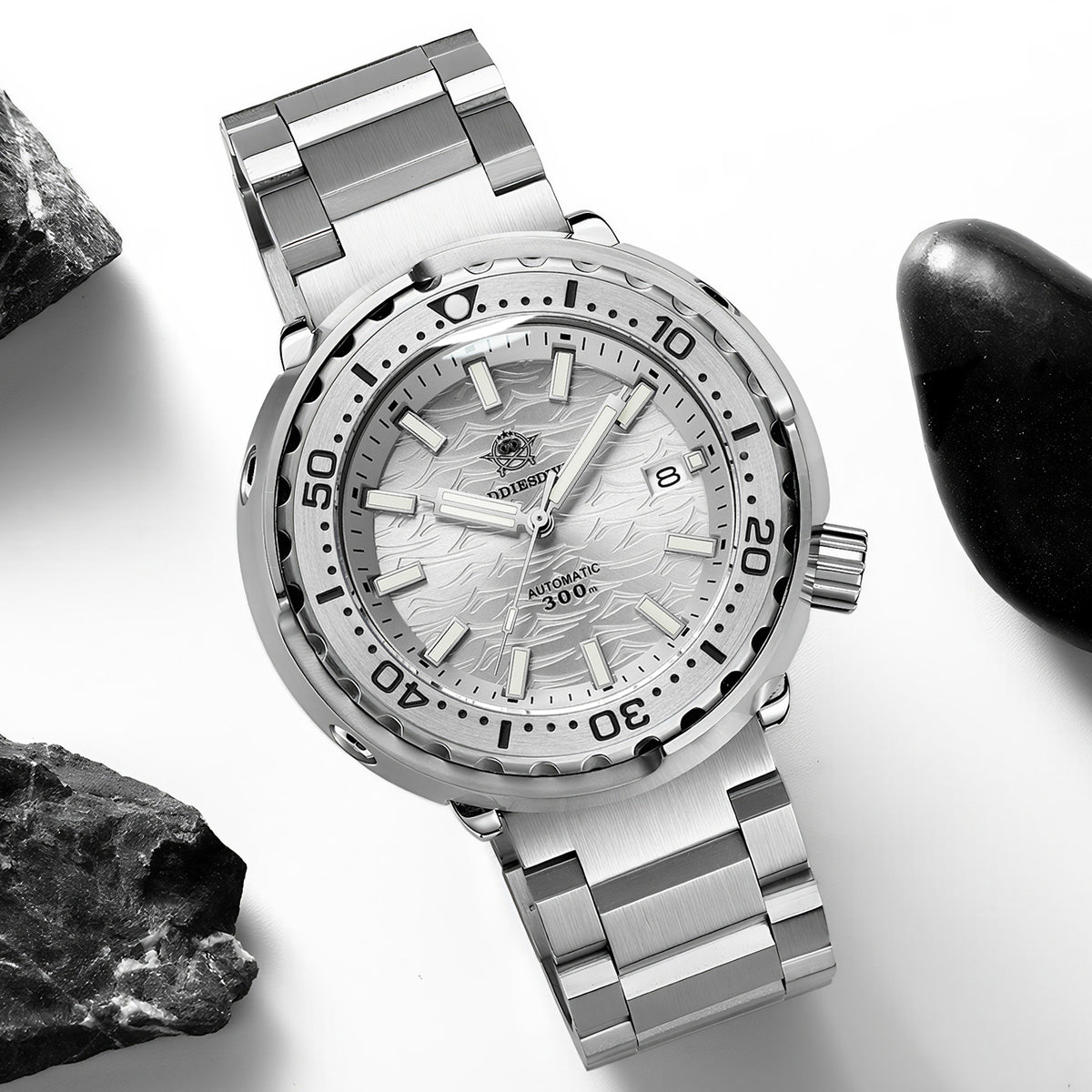 ★Speciale Capodanno★ Orologio automatico Addiesdive con cinturino in acciaio inossidabile, AD2098