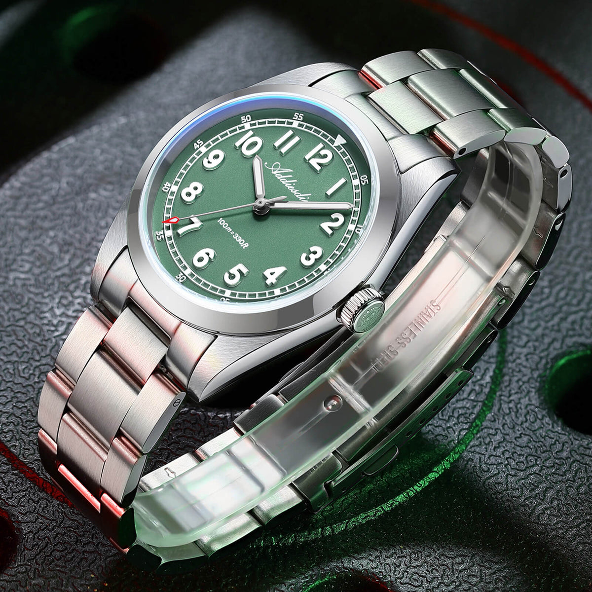 Orologio al quarzo ADDIESDIVE da 36 mm con movimento Super 2035 AD2521