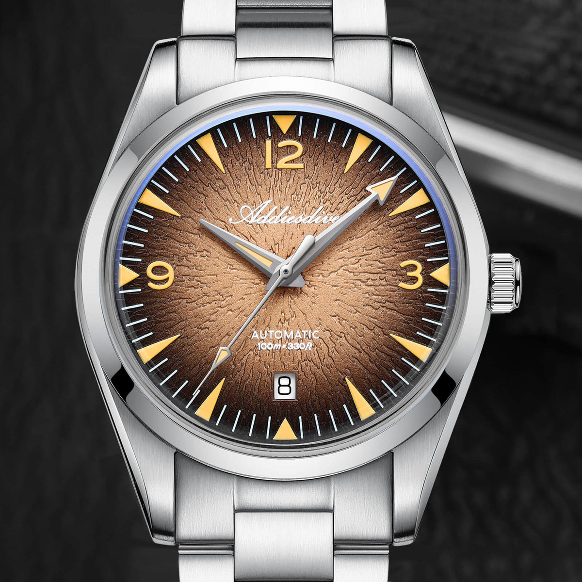 Orologio automatico da uomo Addiesdive Ocean Breath, AD2508