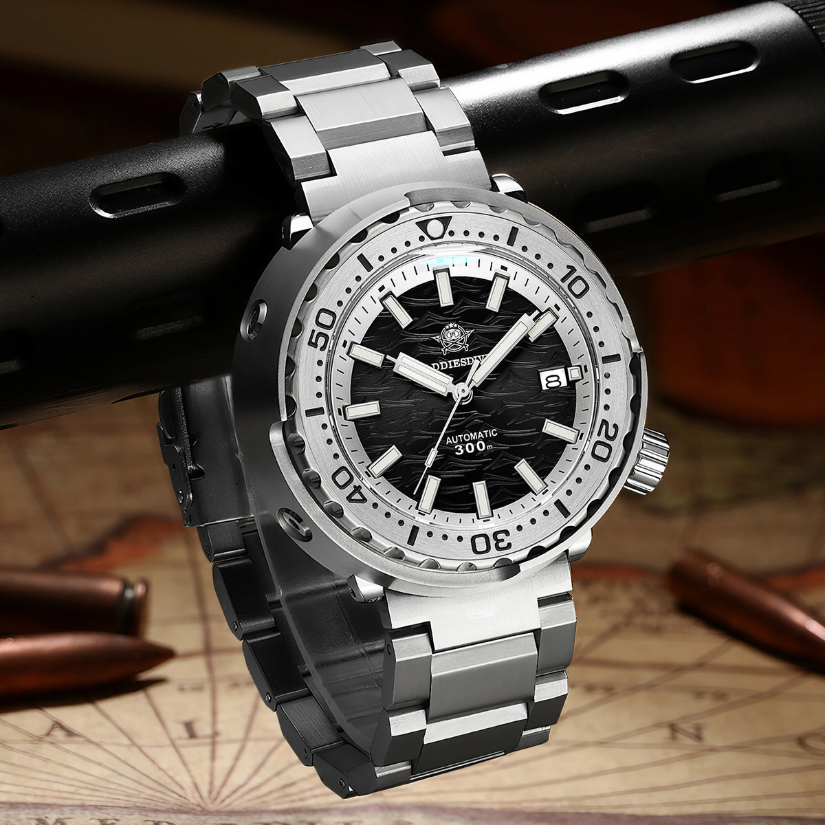 ★Speciale Capodanno★ Orologio automatico Addiesdive con cinturino in acciaio inossidabile, AD2098