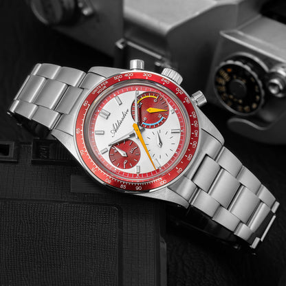 🔥SALDI D'AUTUNNO 🔥 Orologio cronografo al quarzo ADDIESDIVE 37 mm VK63 da corsa AD2539