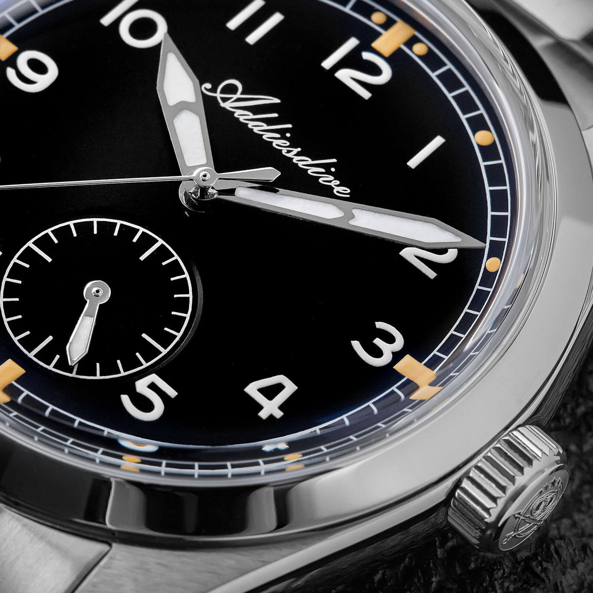 ★Speciali settimanali★Orologio da pilota vintage ADDIESDIVE 36 mm VH60 (AD2099)