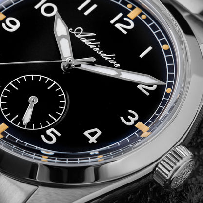 ★Speciali settimanali★Orologio da pilota vintage ADDIESDIVE 36 mm VH60 (AD2099)
