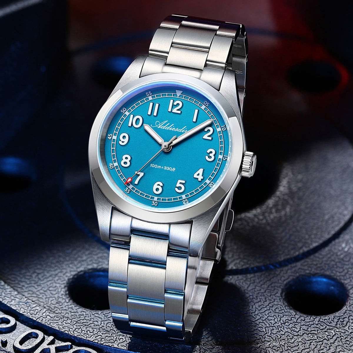 Orologio al quarzo ADDIESDIVE da 36 mm con movimento Super 2035 AD2521