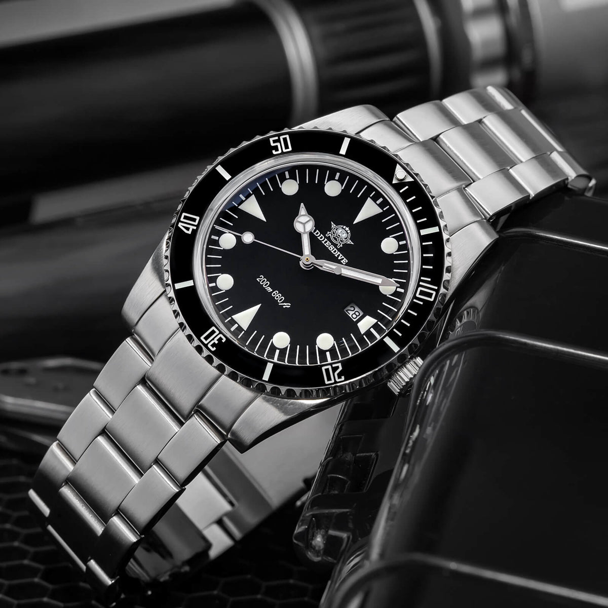 🔥SALDI D'AUTUNNO 🔥 ADDIESDIVE Orologio al Quarzo da 39 mm con Lunetta Girevole Bidirezionale AD2068