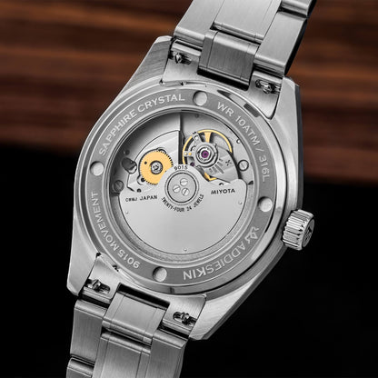 🔥SALDI D'AUTUNNO 🔥 Orologio automatico AddiesKIN K011 da 38 mm con quadrante a motivo "lingotto" e movimento 9015