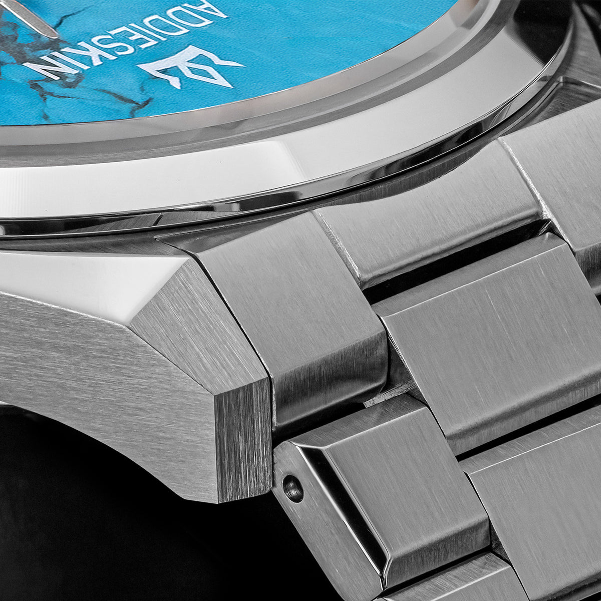 🔥SALDI D'AUTUNNO 🔥 Orologio automatico di lusso AddiesKIN K010 da 40 mm con quadrante in pietra naturale e movimento Miyota 9015