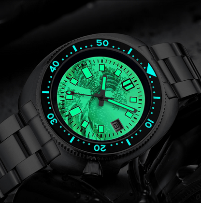 Orologio subacqueo ADDIESIVE con vetro zaffiro sintetico e quadrante luminoso 200M H8-Surf