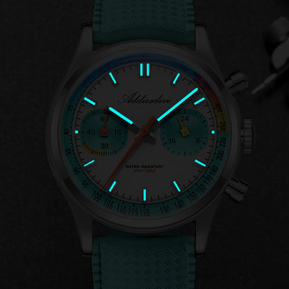 ★Saldi Anniversario★Orologio cronografo ADDIESDIVE VK64 da 38 mm ispirato alle corse AD2529