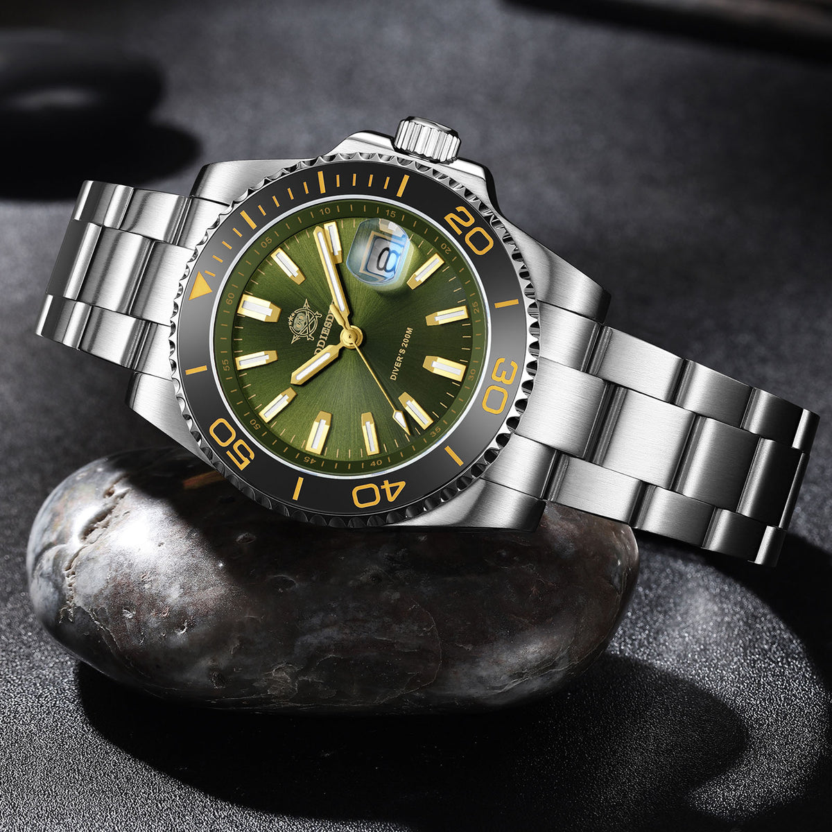 ★Speciale Capodanno★Orologio al quarzo vintage ADDIESDIVE da 41 mm, subacquei, AD2510