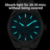 Orologio automatico di lusso AddiesKIN K010 da 40 mm con quadrante in pietra naturale e movimento Miyota 9015