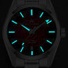 AddiesKIN Orologio da uomo K003 con quadrante effetto ghiaccio crepato, 38 mm, movimento Miyota 9015
