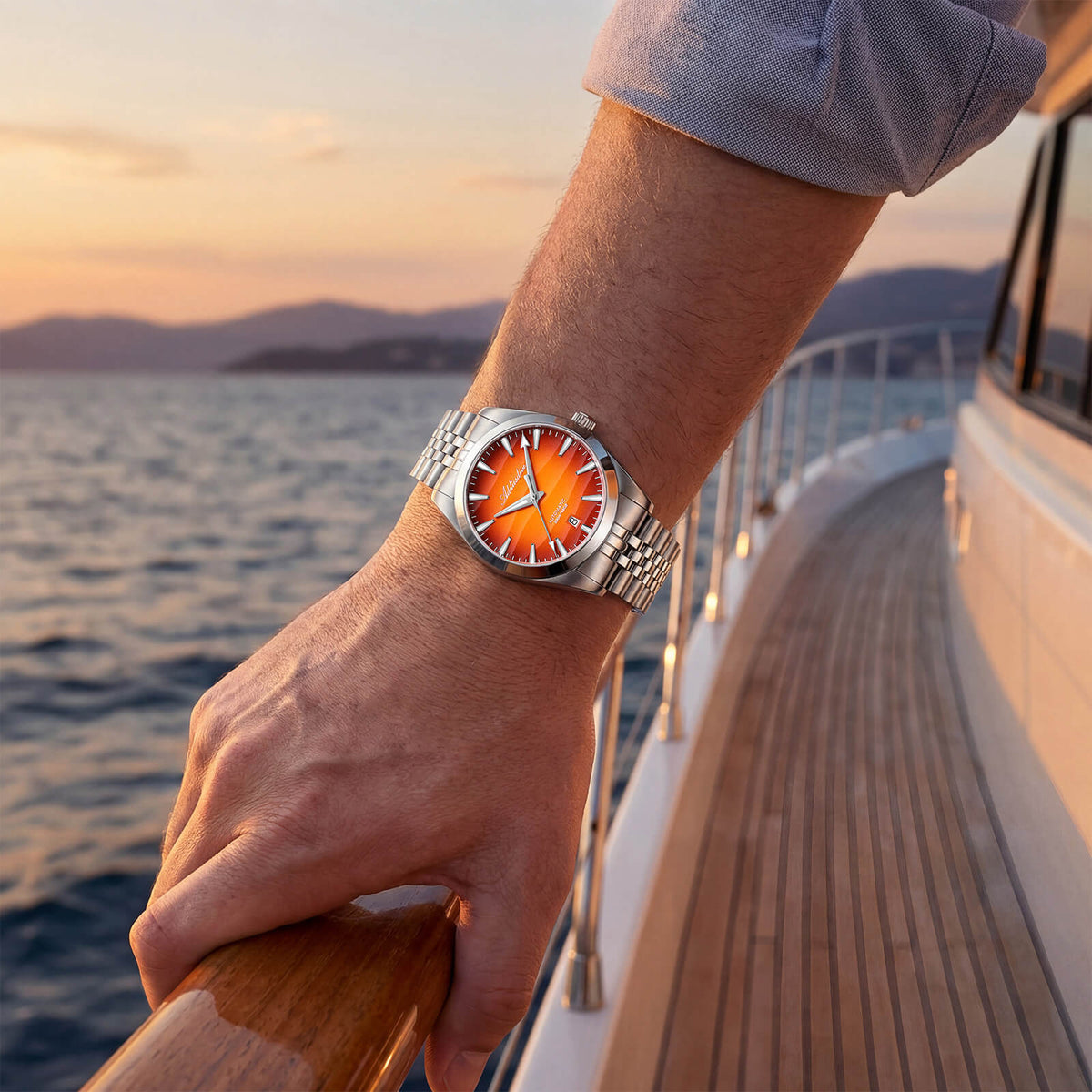 🔥SALDI D'AUTUNNO 🔥 Addiesdive Orologio Automatico 39mm “Desert Mirage” AD2540