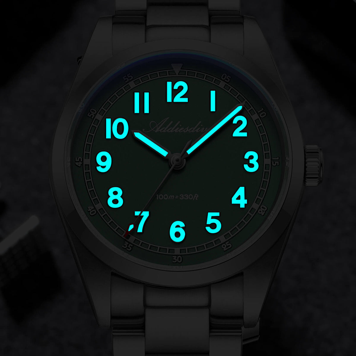 Orologio al quarzo ADDIESDIVE da 36 mm con movimento Super 2035 AD2521