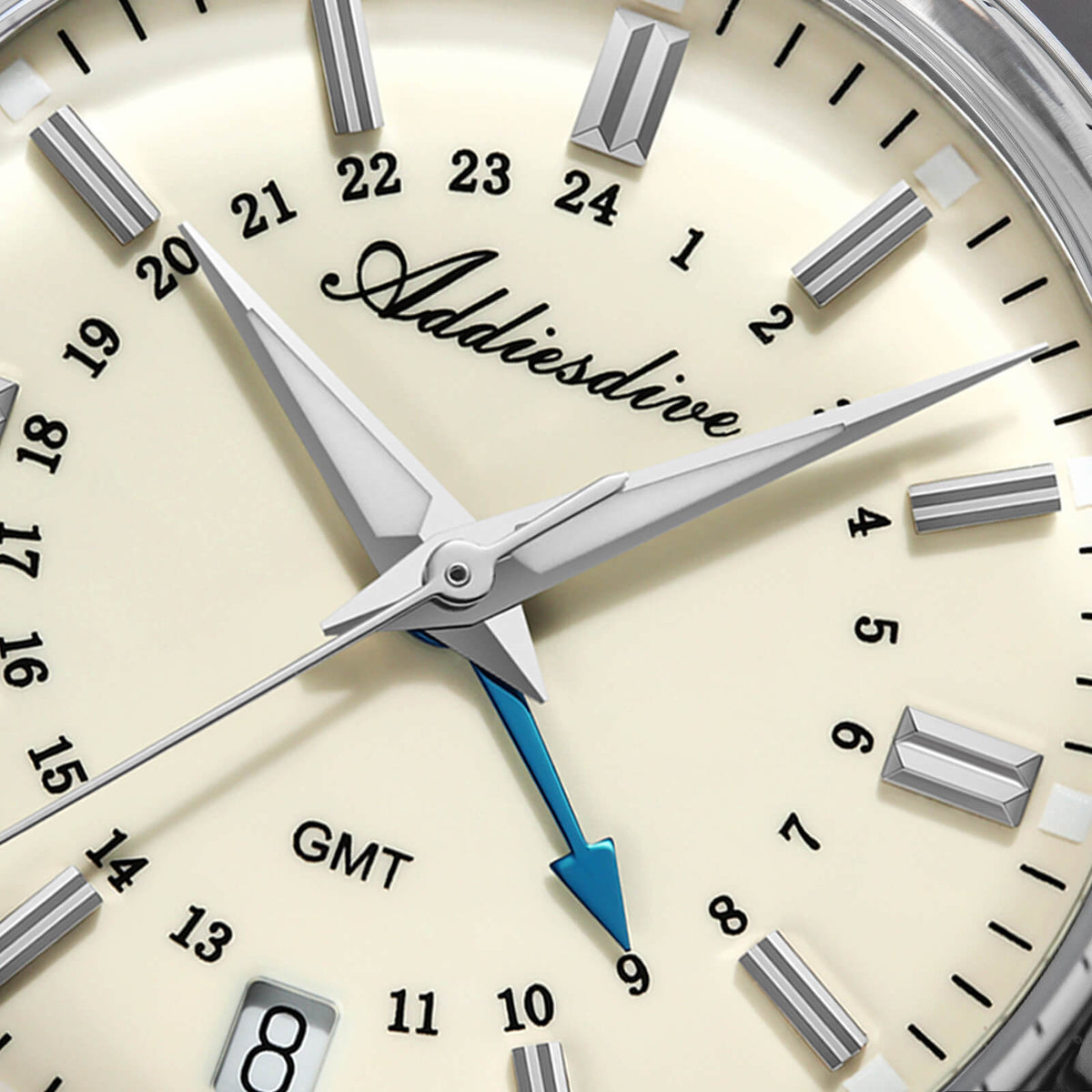 ★Saldi Anniversario★ADDIESDIVE Orologio al Quarzo GMT Elegance Collection AD2065
