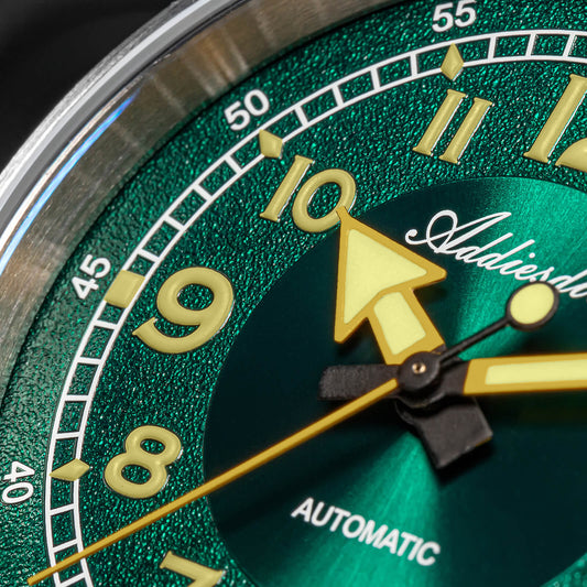 ★Xmas Special Offers★ADDIESDIVE 39mm Explore Orologio Meccanico Retrò da Uomo AD2055