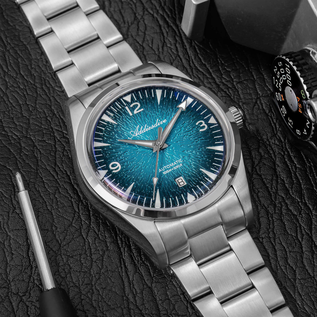 Orologio automatico da uomo Addiesdive Ocean Breath, AD2508