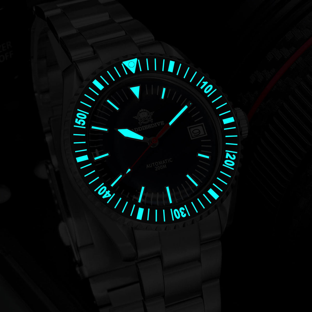 Addiesdive Orologio Subacqueo Pot Cover AD2060