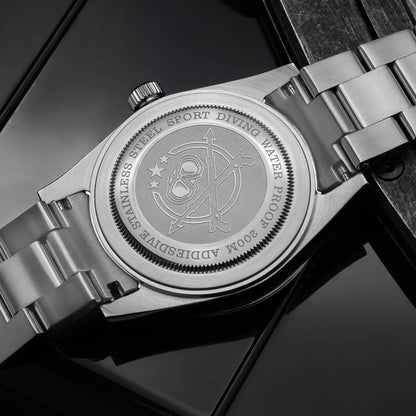 ADDIESDIVE Orologio al Quarzo da 39 mm con Lunetta Girevole Bidirezionale AD2072