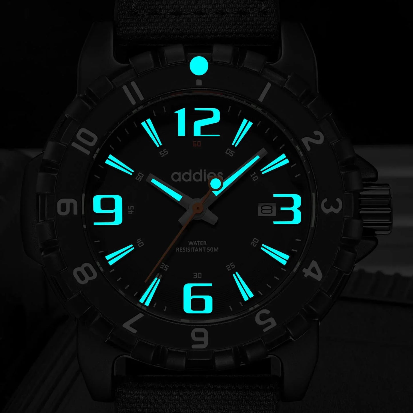 ADDIES Orologio Sportivo al Quarzo MY-057, Impermeabile Fino a 50 m