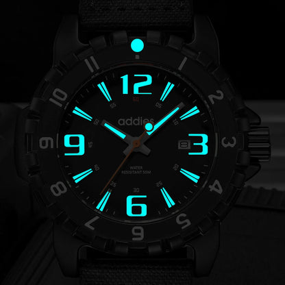 ADDIES Orologio Sportivo al Quarzo MY-057, Impermeabile Fino a 50 m