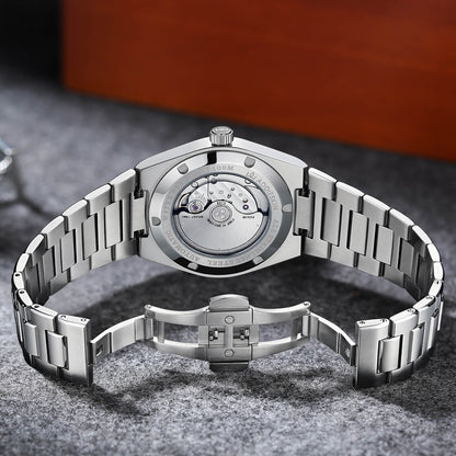 Orologio da uomo ADDIESKIN K004 "Waffle Elegance" automatico 9015