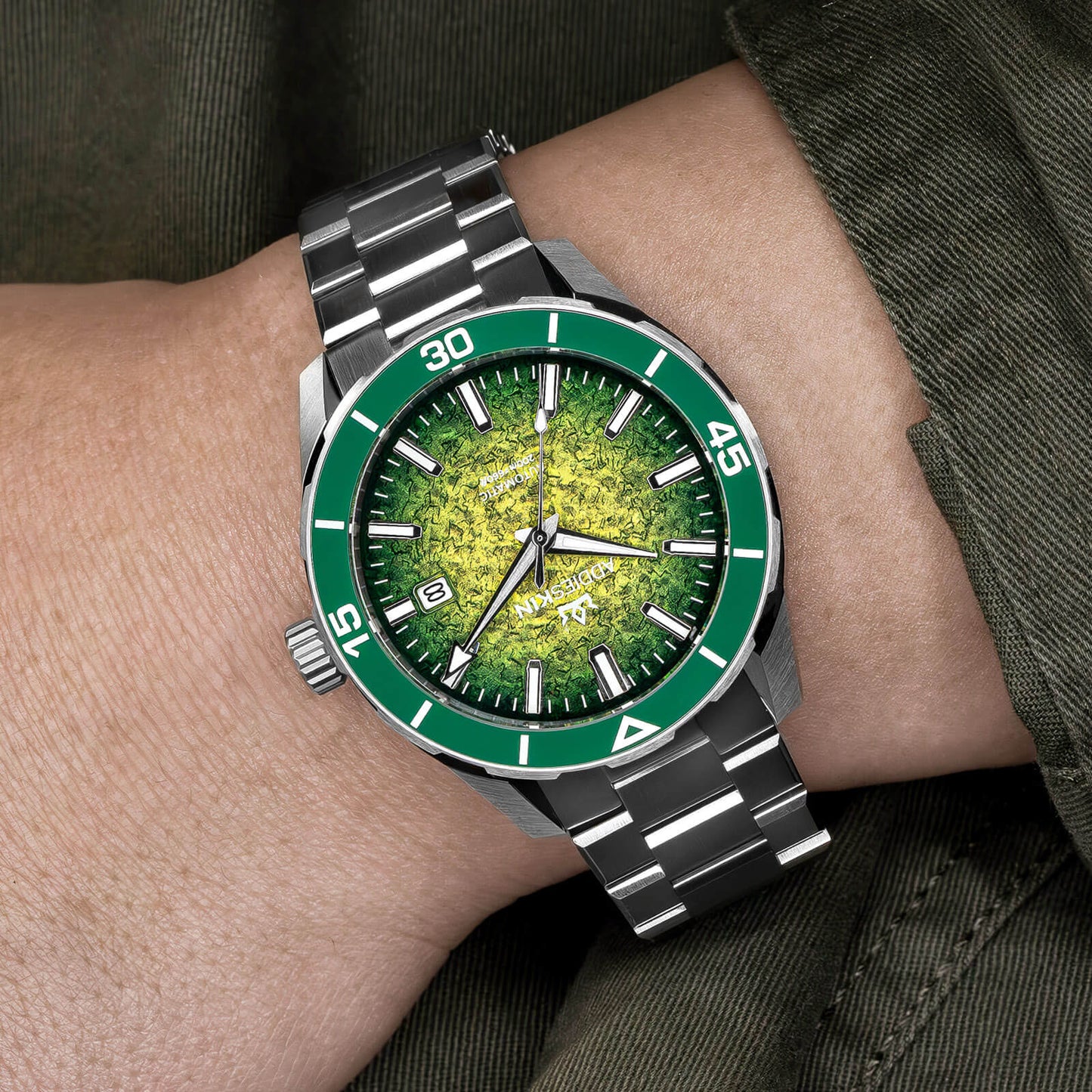 ★Saldi Anniversario★Orologio da uomo AddiesKIN di lusso da 40 mm con movimento Miyota 9015, modello K005