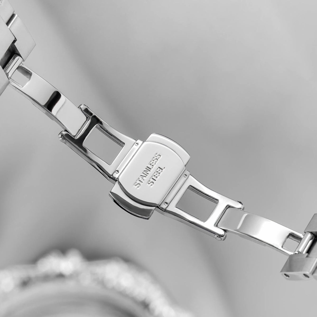 Orologio da donna di lusso Addies, al quarzo, in acciaio inossidabile, 31 mm – AW25903