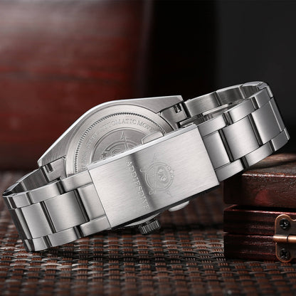 Orologio ADDIESDIVE 36mm AD2556 Automatico Stile Explorer con Movimento ST2130 e Vetro Zaffiro Bombato
