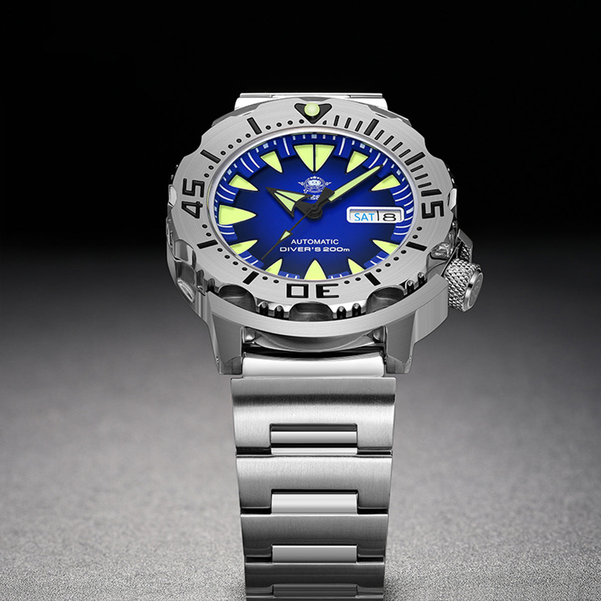 🔥SALDI D'AUTUNNO 🔥 Orologi automatici da sub ADDIESDIVE® Monster da uomo (AD2103)