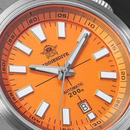 ★Magazzino italiano★Addiesdive Dual Crown Captain Willard 6105 Homage AD2093