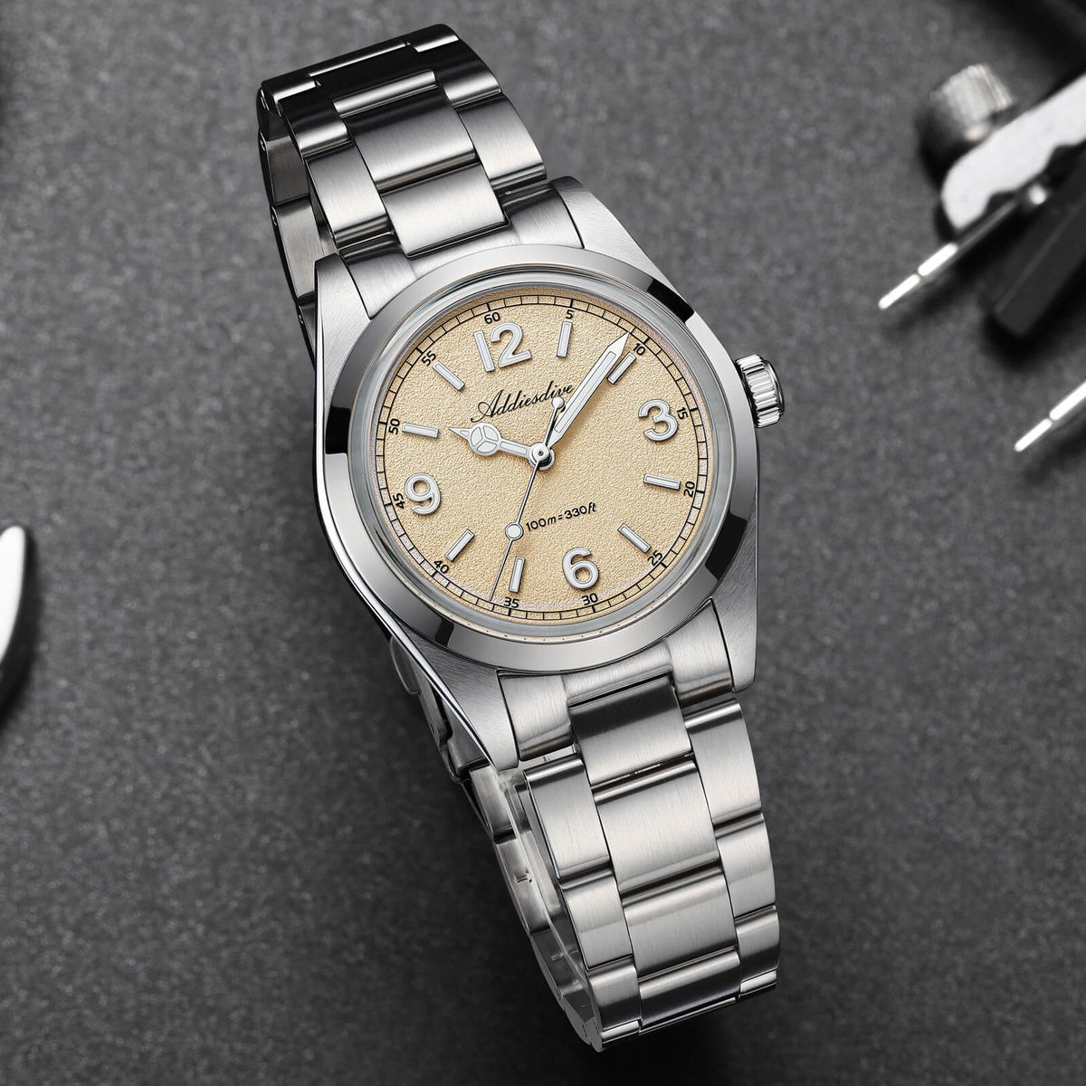 ★Saldi Anniversario★Orologio da campo al quarzo ADDIESDIVE 36mm VH31 AD2518