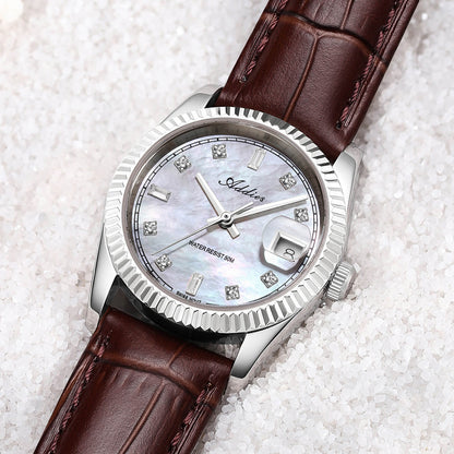 ★Nuovi Arrivi★Orologio da donna Addies da 28 mm con movimento al quarzo di lusso, modello AW25905