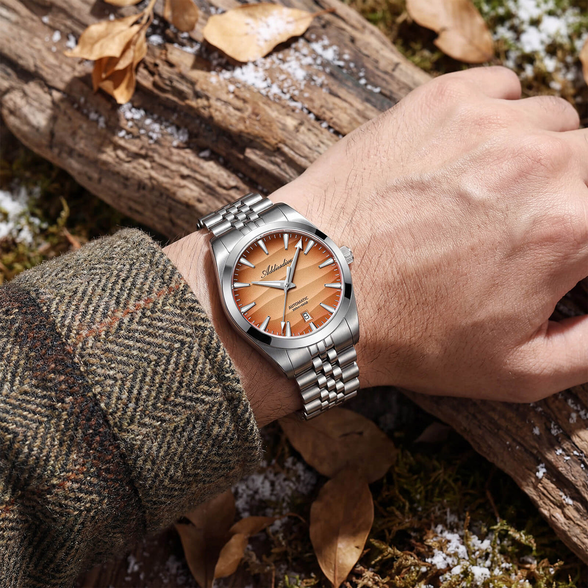 🔥SALDI D'AUTUNNO 🔥 Addiesdive Orologio Automatico 39mm “Desert Mirage” AD2540