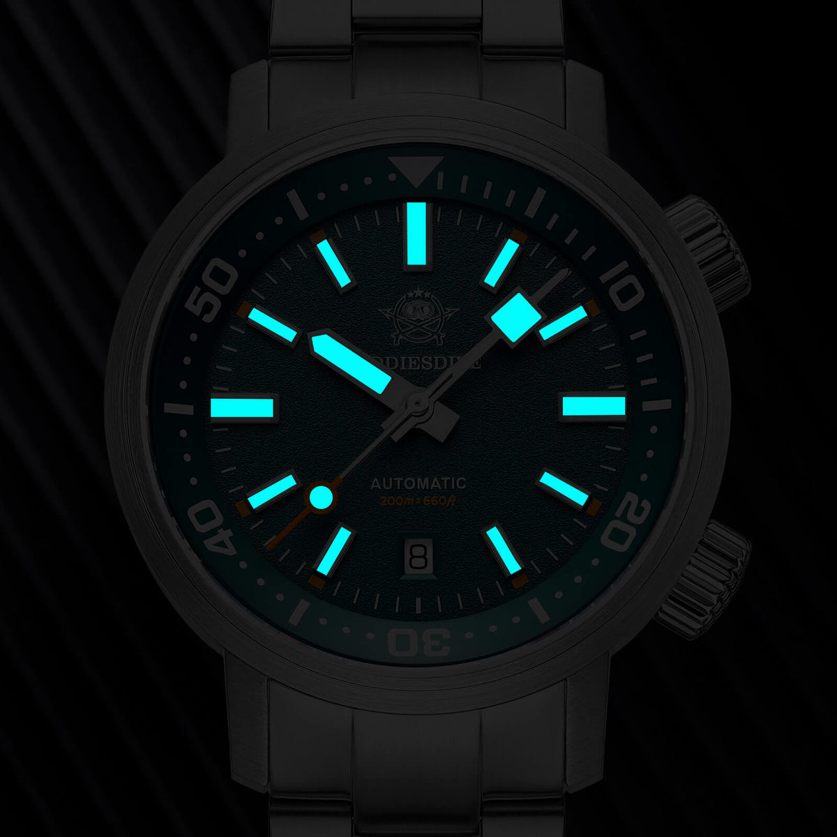 🔥SALDI D'AUTUNNO 🔥Orologio subacqueo automatico Addiesdive con lunetta girevole AD2541