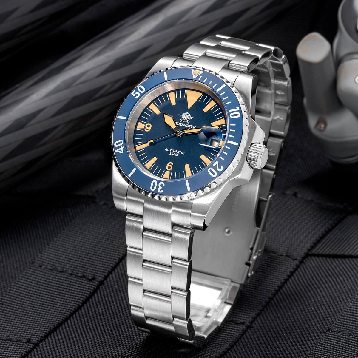 ★Speciale Capodanno★ADDIESDIVE Orologio Subacqueo Retro Sword Sub NH35 AD2064