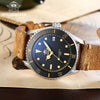 ★Magazzino Italia★ADDIESDIVE® Orologio subacqueo automatico in pelle AD2101