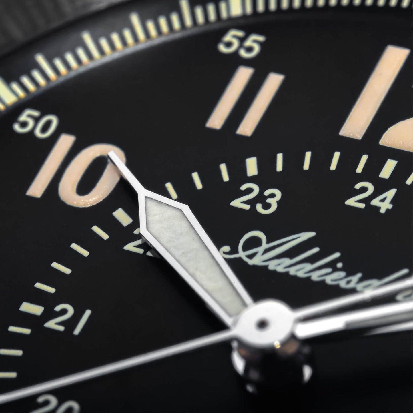 ★Magazzino Italia★ADDIESDIVE Orologio automatico in cristallo di zaffiro da 39 mm Orologio da campo AD2074