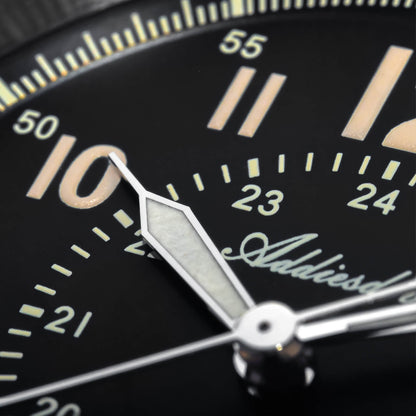 ★Magazzino Italia★ADDIESDIVE Orologio automatico in cristallo di zaffiro da 39 mm Orologio da campo AD2074
