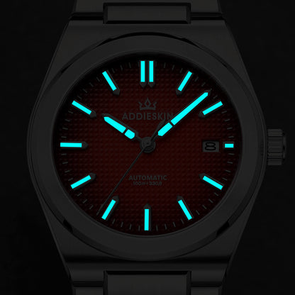 Orologio da uomo ADDIESKIN K004 "Waffle Elegance" automatico 9015