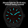 Orologio automatico di lusso AddiesKIN K010 da 40 mm con quadrante in pietra naturale e movimento Miyota 9015