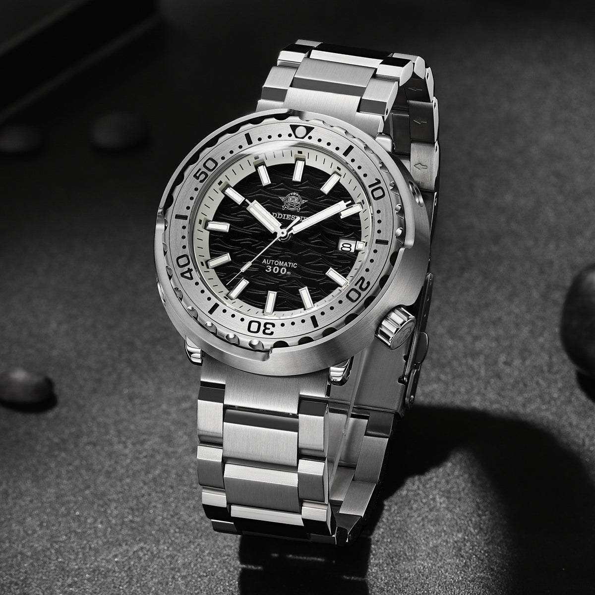 ★Speciale Capodanno★ Orologio automatico Addiesdive con cinturino in acciaio inossidabile, AD2098