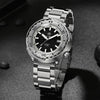 ★Ottimo affare★ Orologio automatico Addiesdive con cinturino in acciaio inossidabile, AD2098