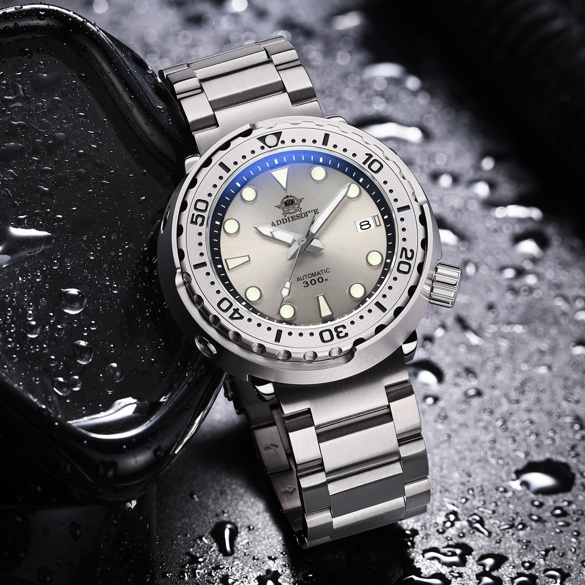 ★Speciale Capodanno★Orologio subacqueo ADDIESDIVE Emperor Tuna 300m (MY-H5C)