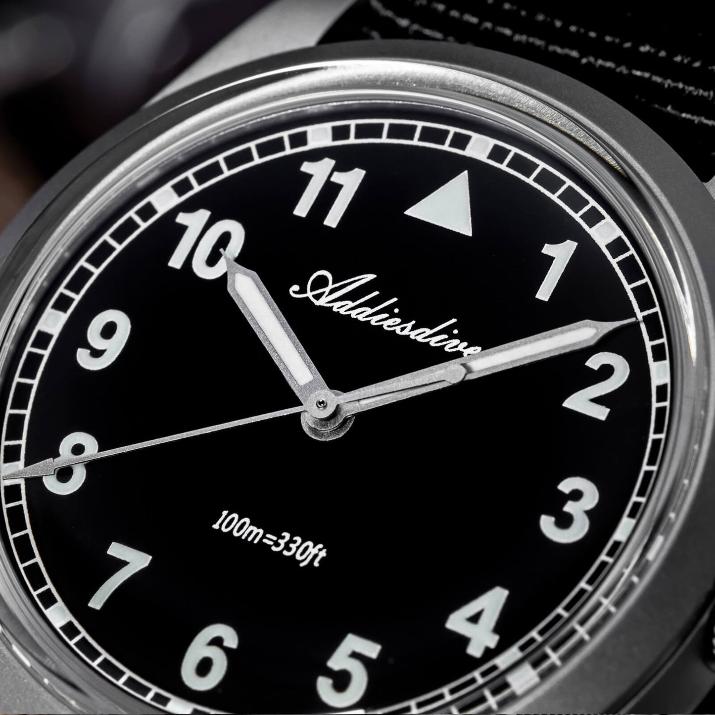 ADDIESDIVE 37mm VH31 Retro Pilot Field Watch AD2079