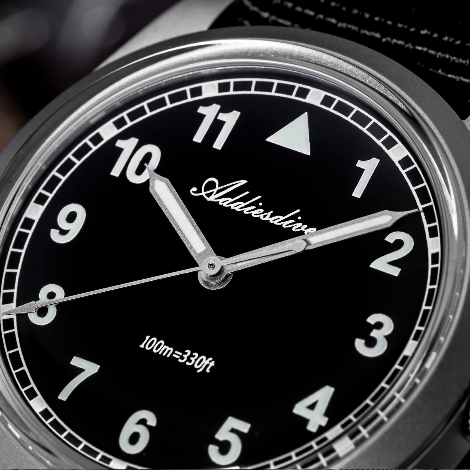 ADDIESDIVE 37mm VH31 Retro Pilot Field Watch AD2079