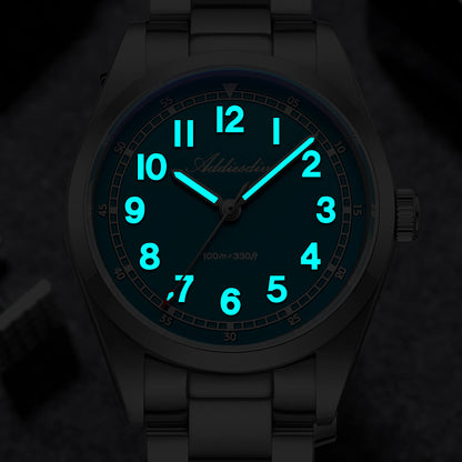 Orologio al quarzo ADDIESDIVE da 36 mm con movimento Super 2035 AD2521