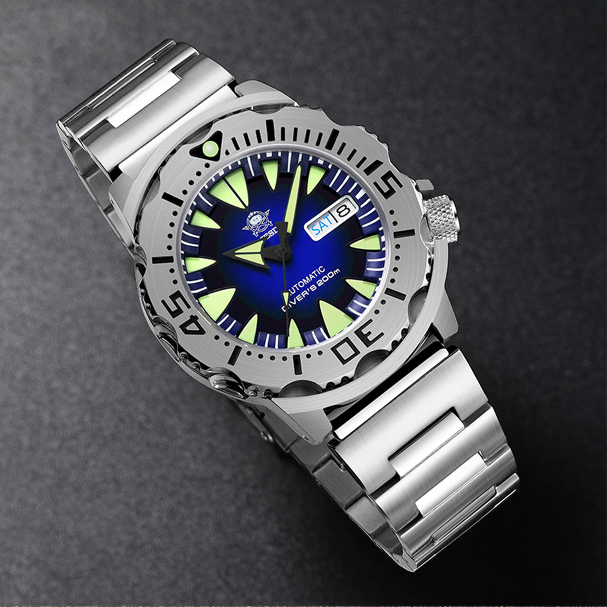 🔥SALDI D'AUTUNNO 🔥 Orologi automatici da sub ADDIESDIVE® Monster da uomo (AD2103)