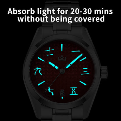 🔥SALDI D'AUTUNNO 🔥 Orologio automatico AddiesKIN K011 da 38 mm con quadrante a motivo "lingotto" e movimento 9015